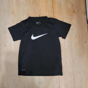 Nike Dri-Fit Kids Black Shirt